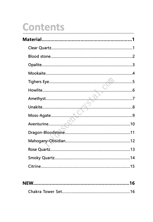 Crystal Guide Document