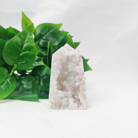 Morocco Druzy Quartz Tower