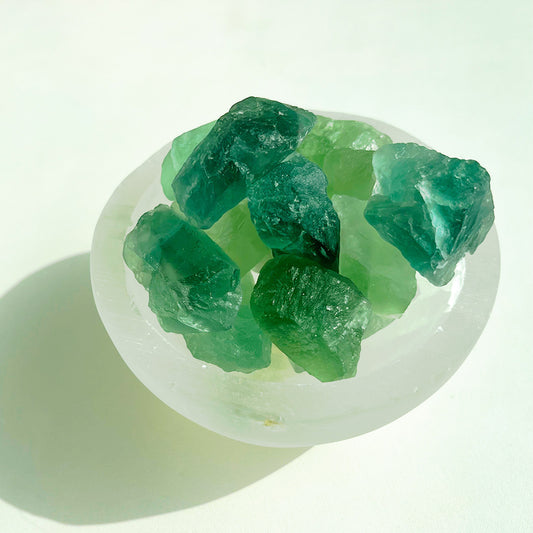 Crystal Chunks - Green Flourite