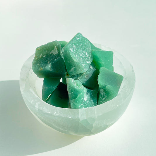 Crystal Chunks - Green Aventurine