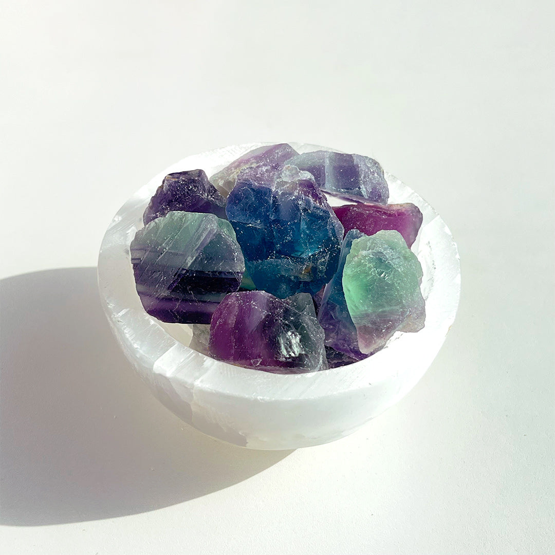 Crystal Chunks - Multicolor Fluorite