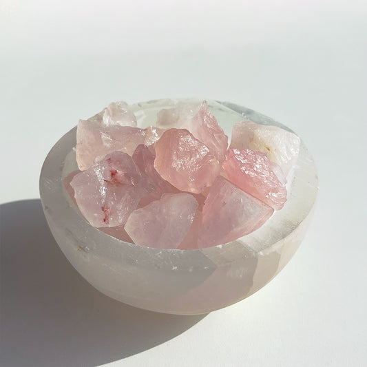 Crystal Chunks - Rose quartz