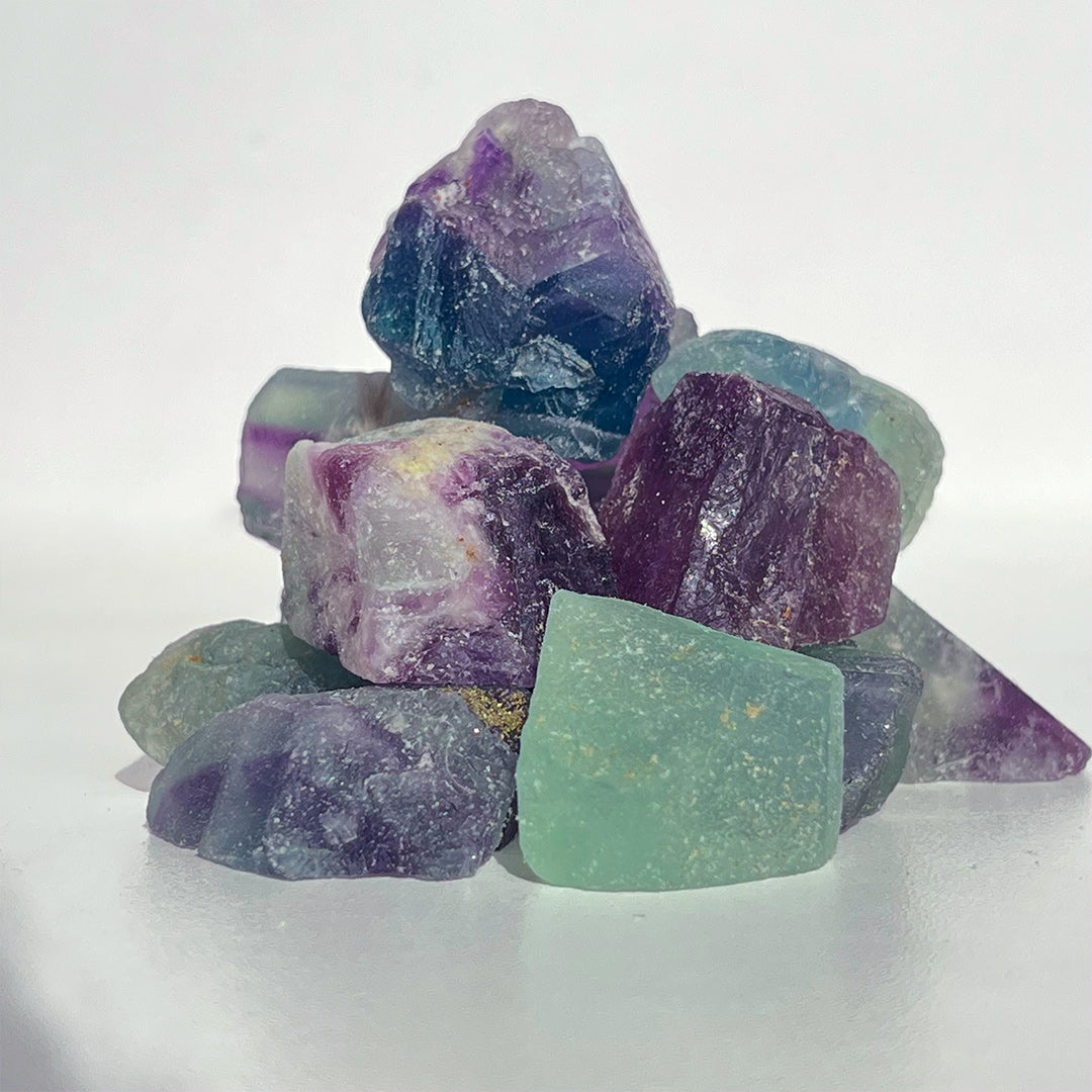 Crystal Chunks - Multicolor Fluorite