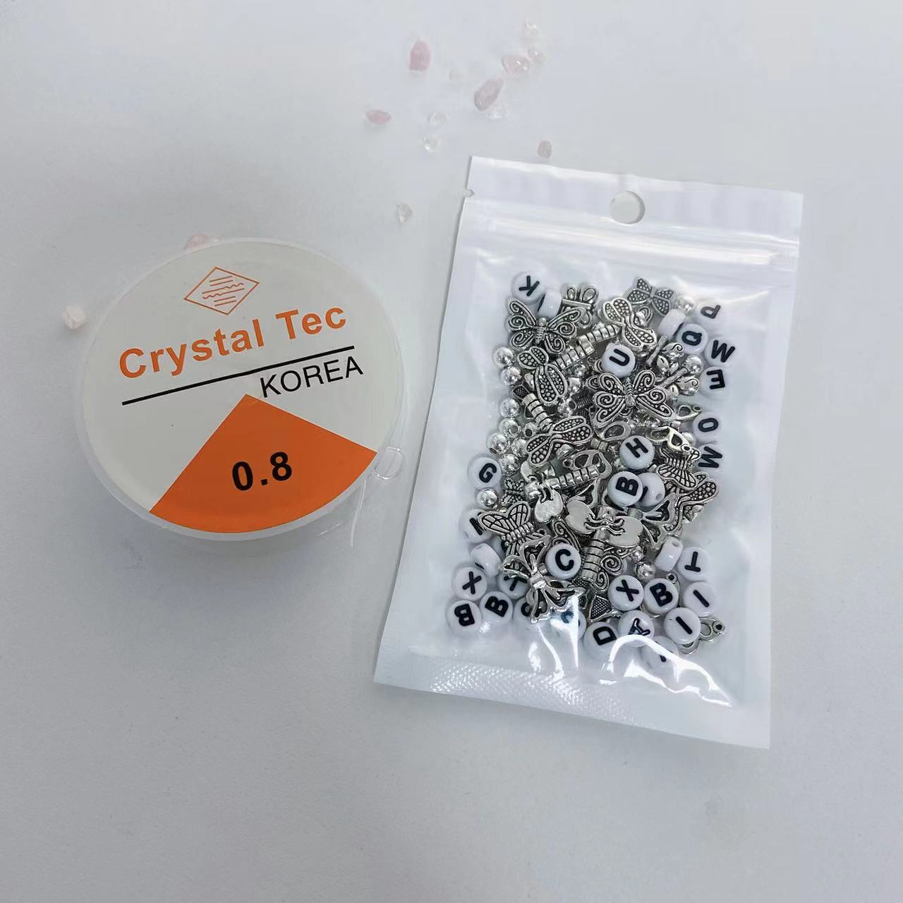 Natural Crystal Chip Beads For Bracelets