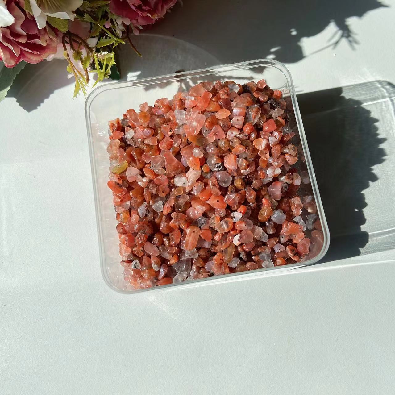 Natural Crystal Chip Beads For Bracelets