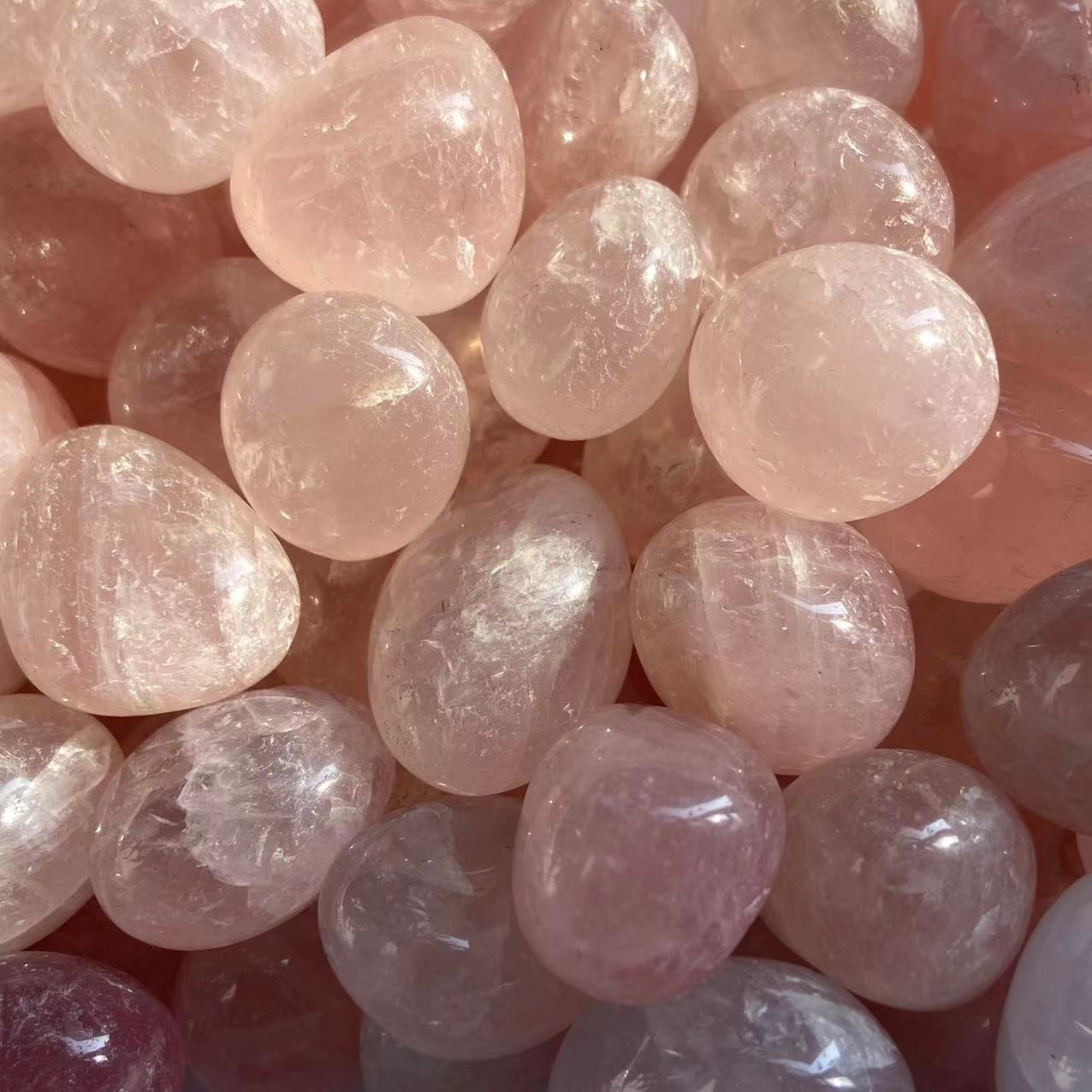 Rose Quartz Tumbled Crystals