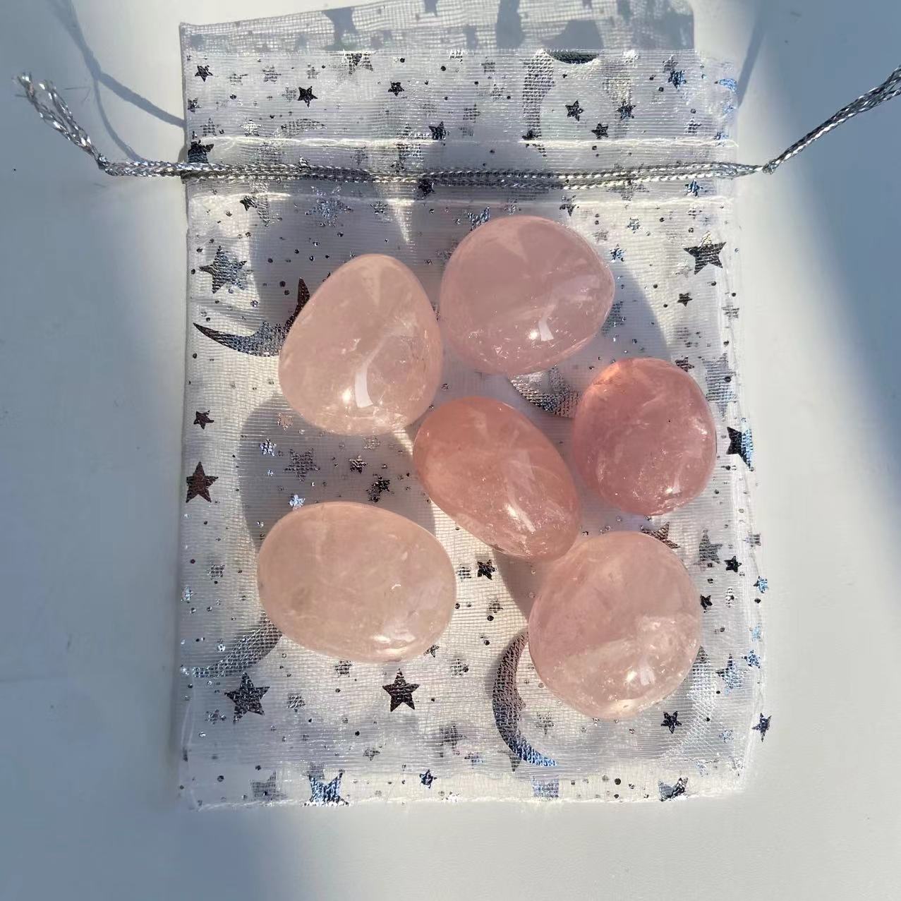 Rose Quartz Tumbled Crystals