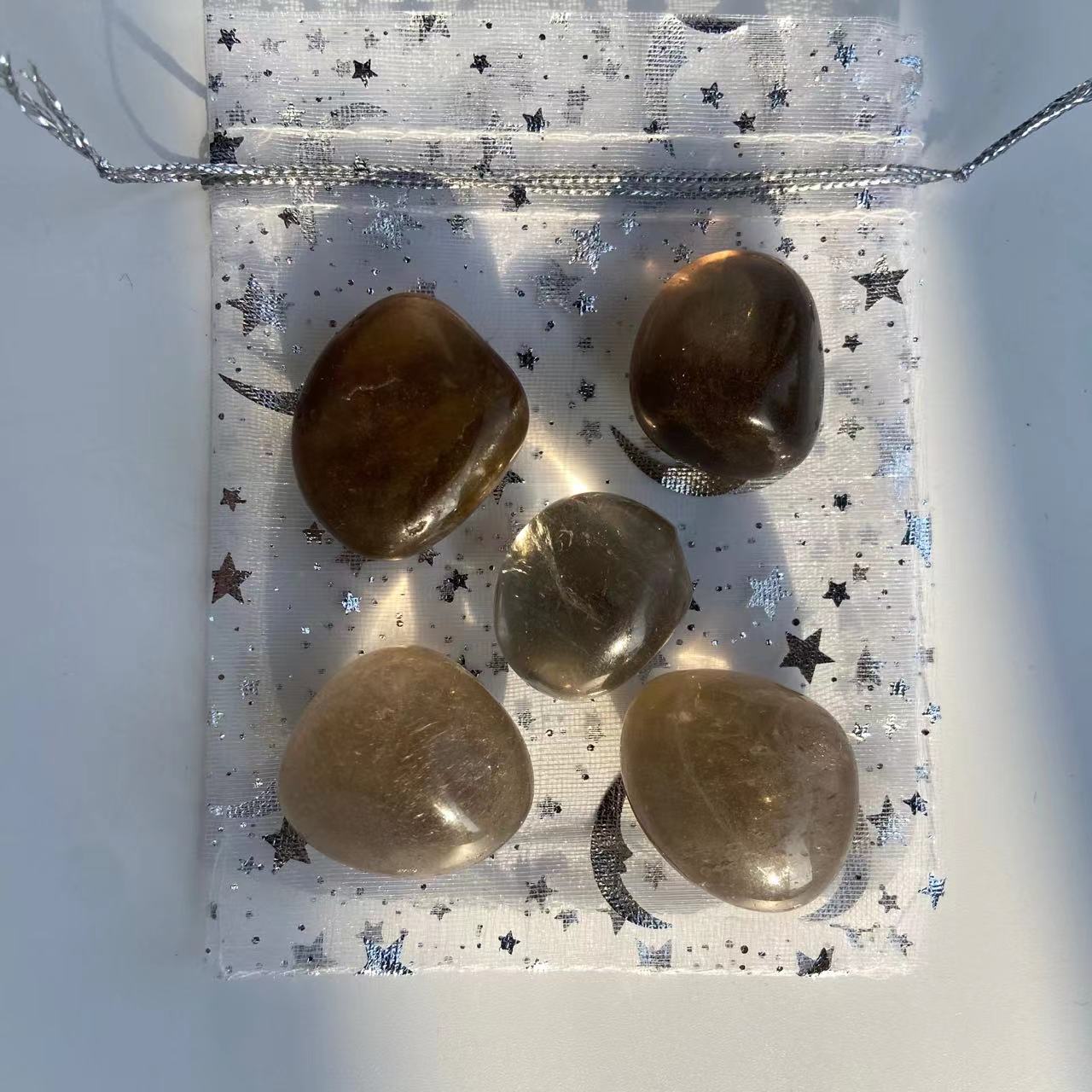 Smoky Quartz  Tumbled Crystals